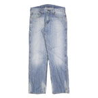 CARHARTT Mens Jeans Blue Regular Straight Denim Light W32 L32 Durable Workwear