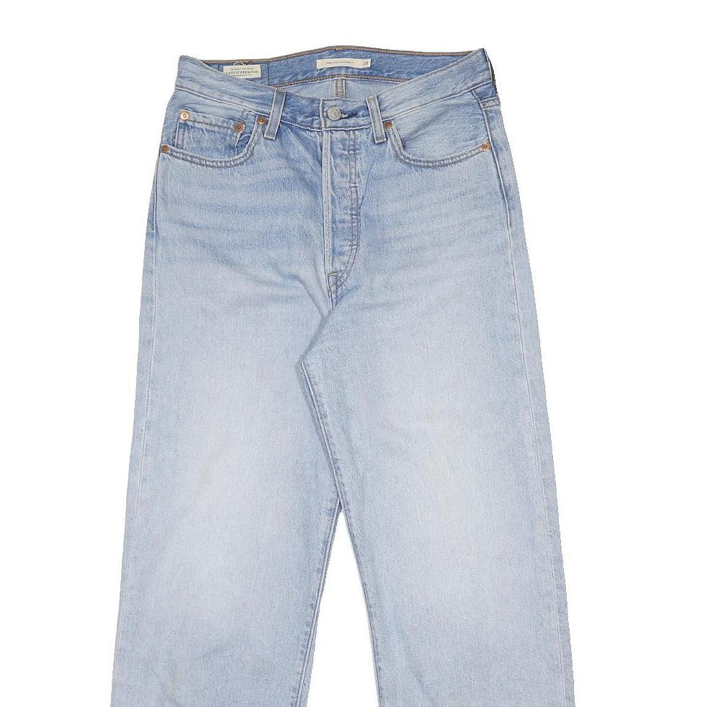 LEVI'S Big E Womens Jeans Blue Relaxed Straight Denim Medium W28 L28 Classic