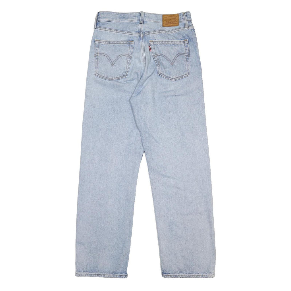 LEVI'S Big E Womens Jeans Blue Relaxed Straight Denim Medium W28 L28 Classic