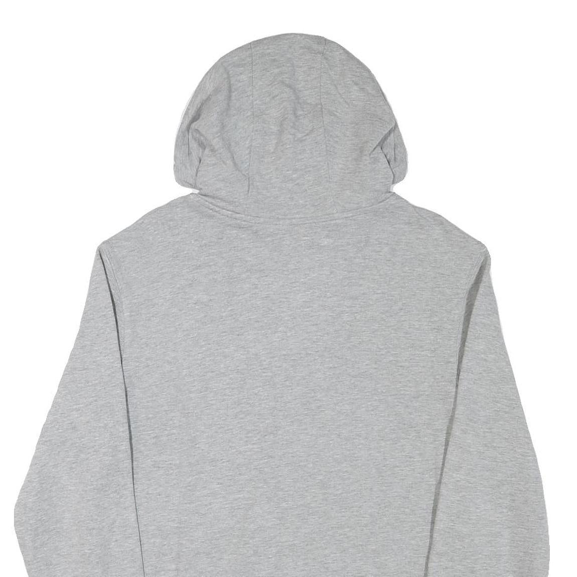 LOTTO Mens Grey Pullover Hoodie M Cotton Blend Hooded Sweatshirt