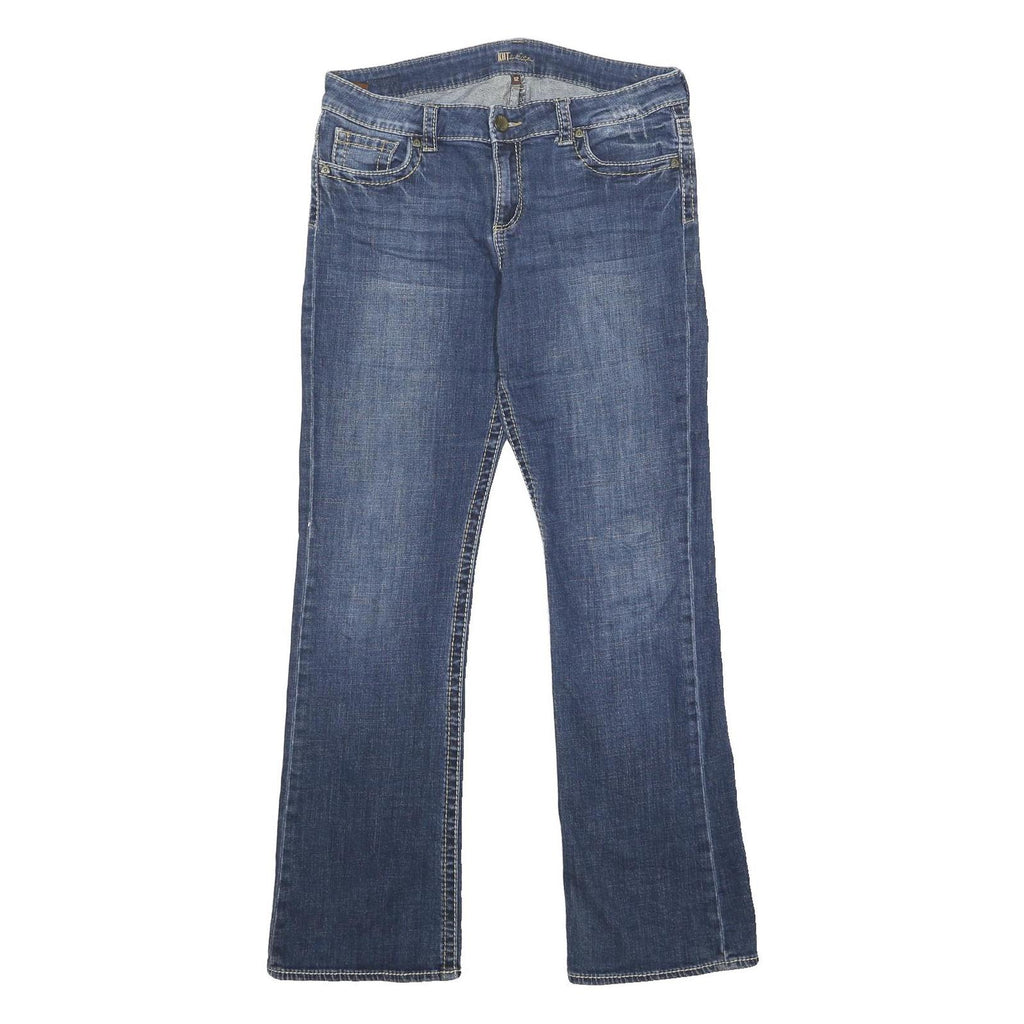 KUT Womens Jeans Blue Regular Bootcut Denim Medium W34 L31 Classic Fit Stylish