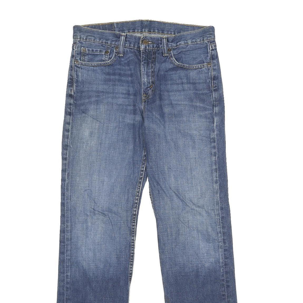 LEVI'S Mens Blue Regular Fit Straight Denim Rinse W30 L32 Classic Jeans