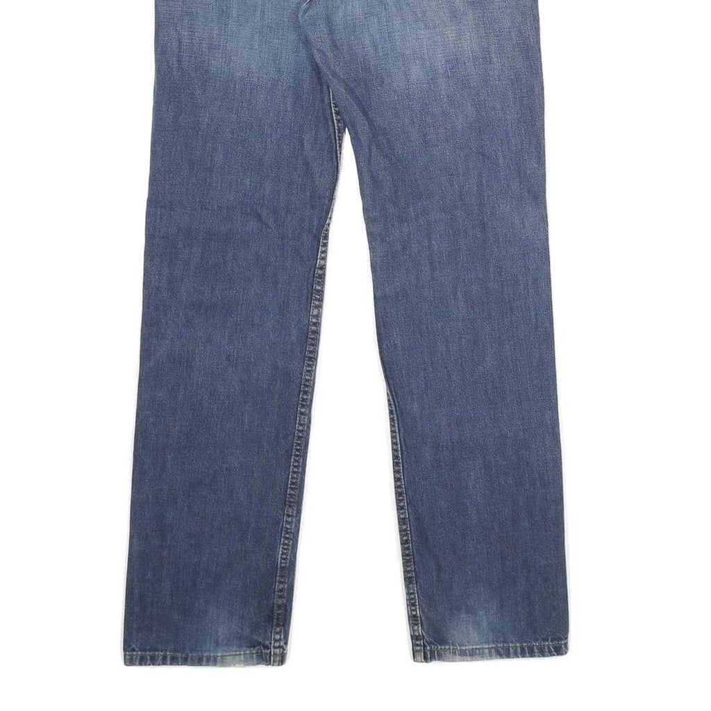 LEVI'S Mens Blue Regular Fit Straight Denim Rinse W30 L32 Classic Jeans