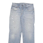 DICKIES Mens Regular Fit Light Blue Denim Jeans W34 L33 Classic Cotton Blend Zip