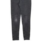 LEVI'S Big E Womens Jeans Black Slim Skinny Denim W28 L28 Authentic