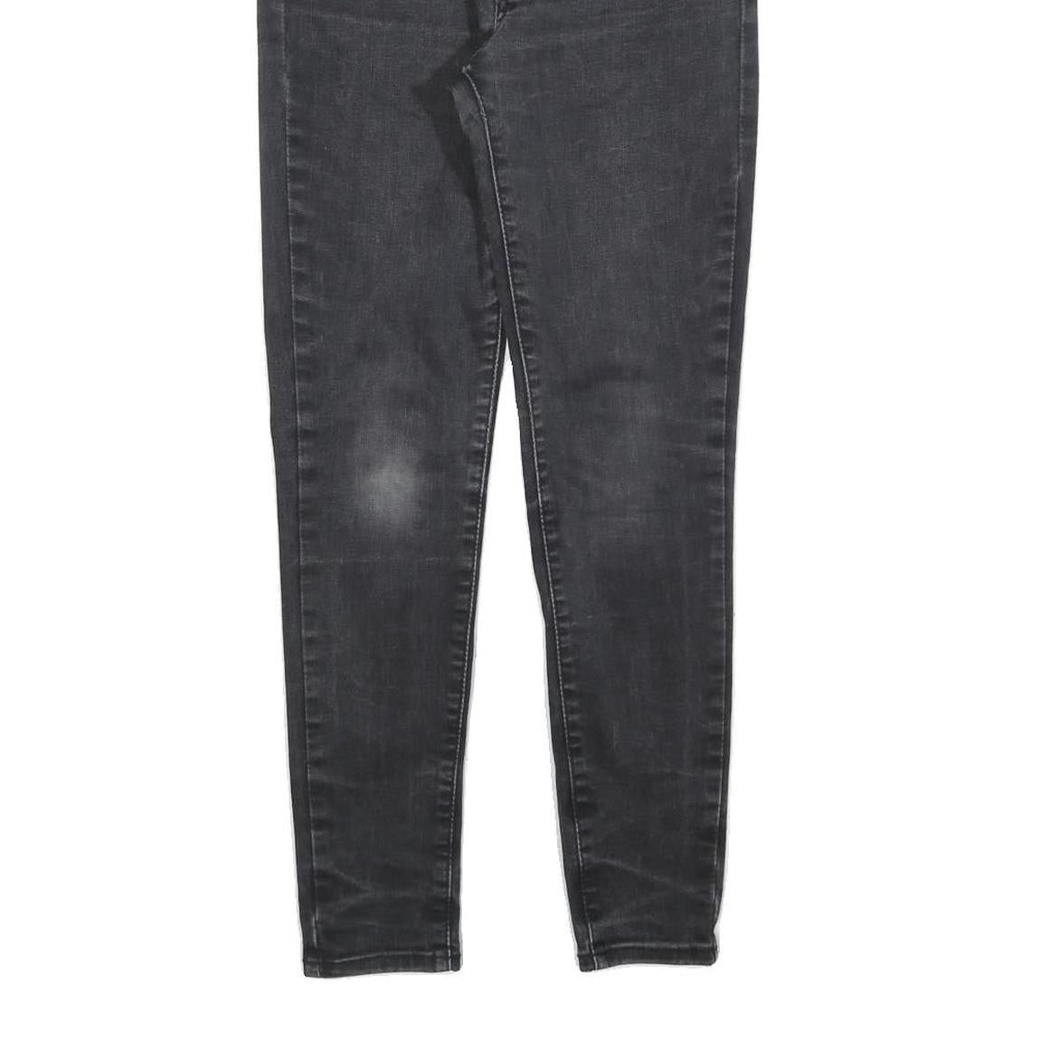 LEVI'S Big E Womens Jeans Black Slim Skinny Denim W28 L28 Authentic