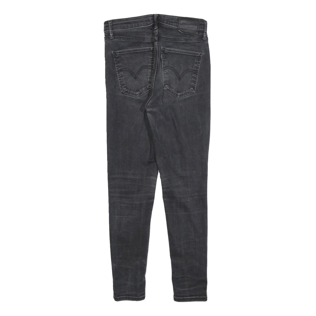 LEVI'S Big E Womens Jeans Black Slim Skinny Denim W28 L28 Authentic