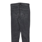 LEVI'S Big E Womens Jeans Black Slim Skinny Denim W28 L28 Authentic