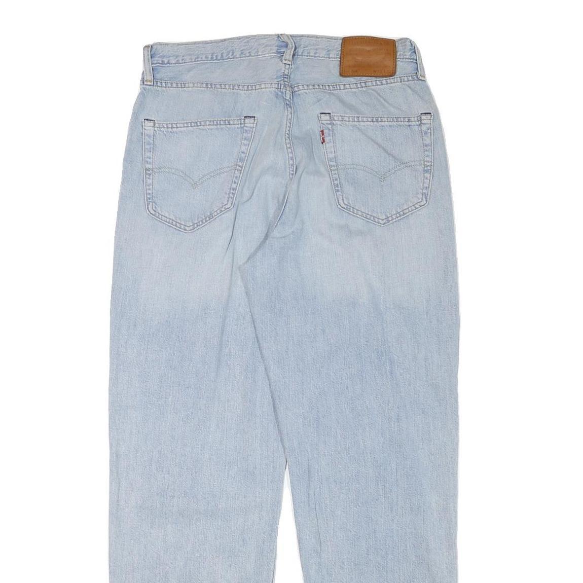 LEVI'S 568 Mens Jeans Blue Loose Straight Denim Medium W32 L27 Classic