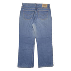 LEVI'S 602 Womens Jeans Blue Regular Straight Denim Medium W38 L30 Embroidered