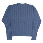 CHAPS Mens Jumper Blue Tight Knit L