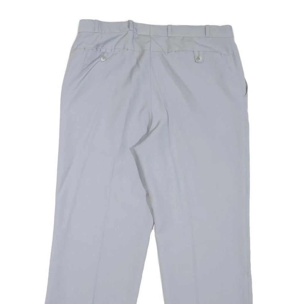 CREATION EXCLUSIVE Mens Cotton Blend Light Grey Regular Fit Straight Leg