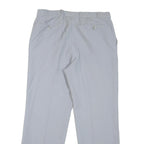 CREATION EXCLUSIVE Mens Cotton Blend Light Grey Regular Fit Straight Leg