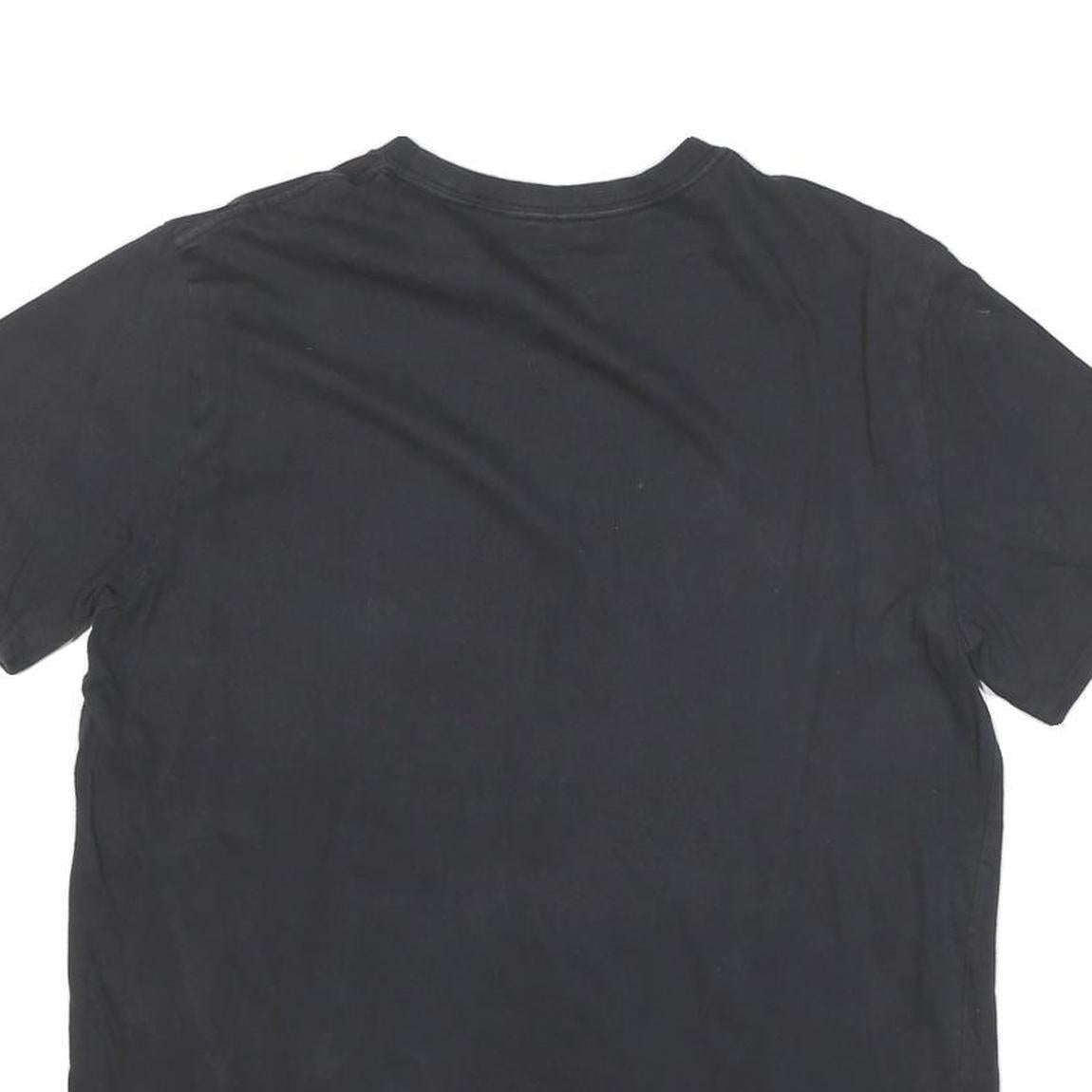 CALVIN KLEIN JEANS Mens Black M Short Sleeve Crew Neck Graphic T-Shirt