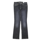 BUFFALO Womens Jeans Blue Slim Straight Denim Medium W30 L34 Stylish Stitching