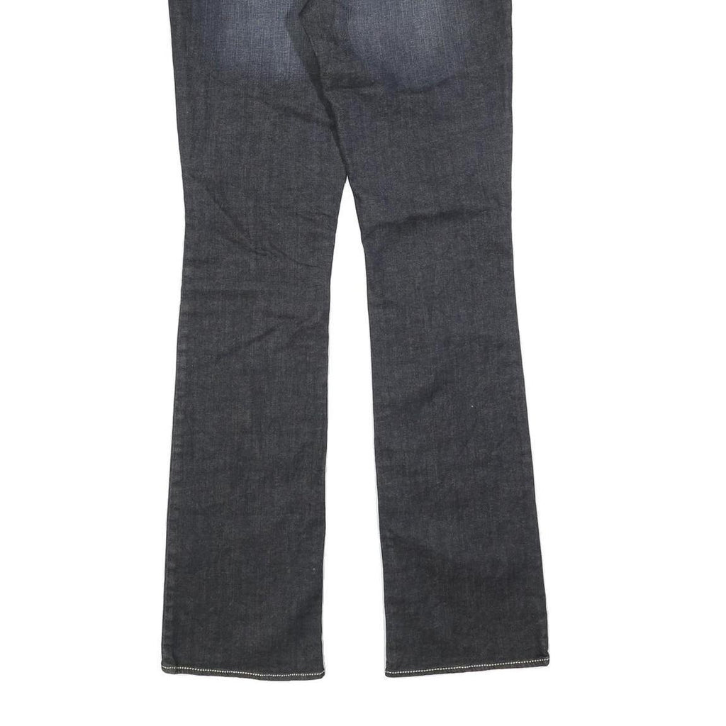 BUFFALO Womens Jeans Blue Slim Straight Denim Medium W30 L34 Stylish Stitching