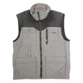 CICERONE Mens Gilet Grey Colourblock L