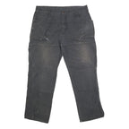 DICKIES Mens Black Regular Fit Straight Leg Denim Jeans W36 L30 Workwear Style