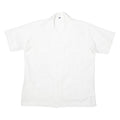 Mens Plain Shirt White M