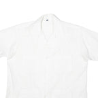 Mens Plain Shirt White M
