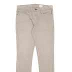 TOMMY HILFIGER Mens Jeans Beige Slim Skinny Denim W31 L30 Slim Fit Cotton Blend