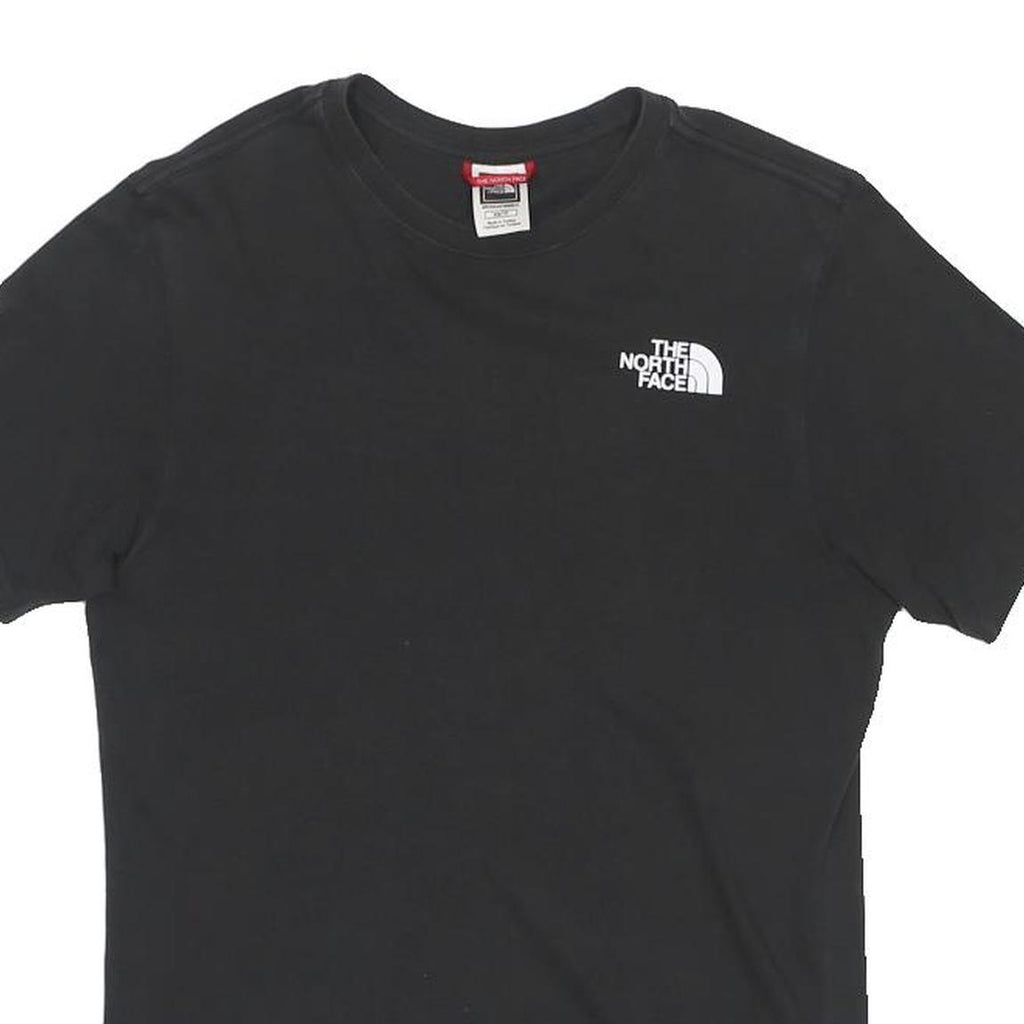 THE NORTH FACE Mens Black XS Graphic T-Shirt Short Sleeve Crew Neck Adventure