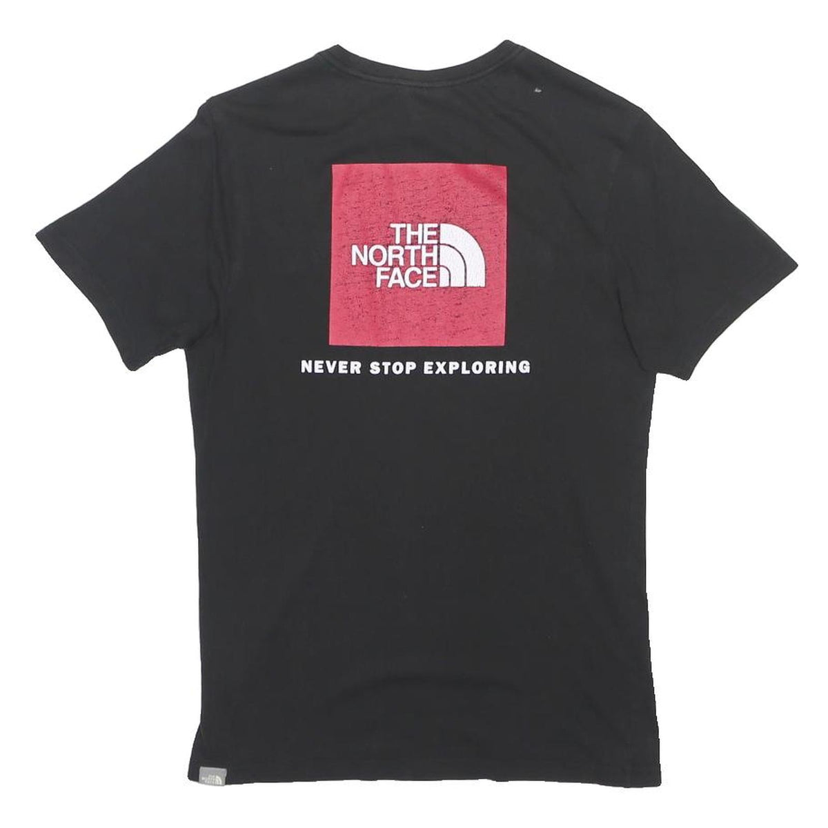 THE NORTH FACE Mens Black XS Graphic T-Shirt Short Sleeve Crew Neck Adventure