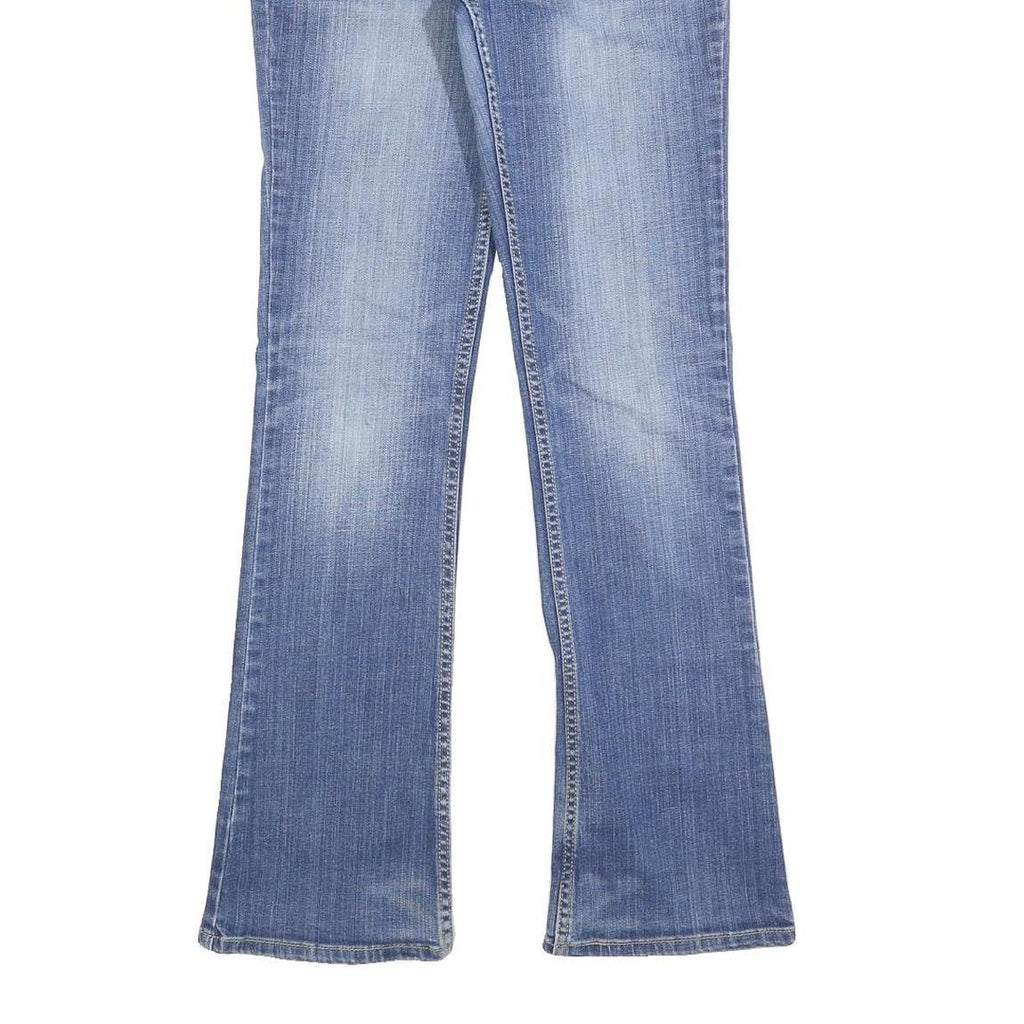 LEVI'S Womens Slim Blue Jeans Denim Light W28 L32 Stylish Casual Zip