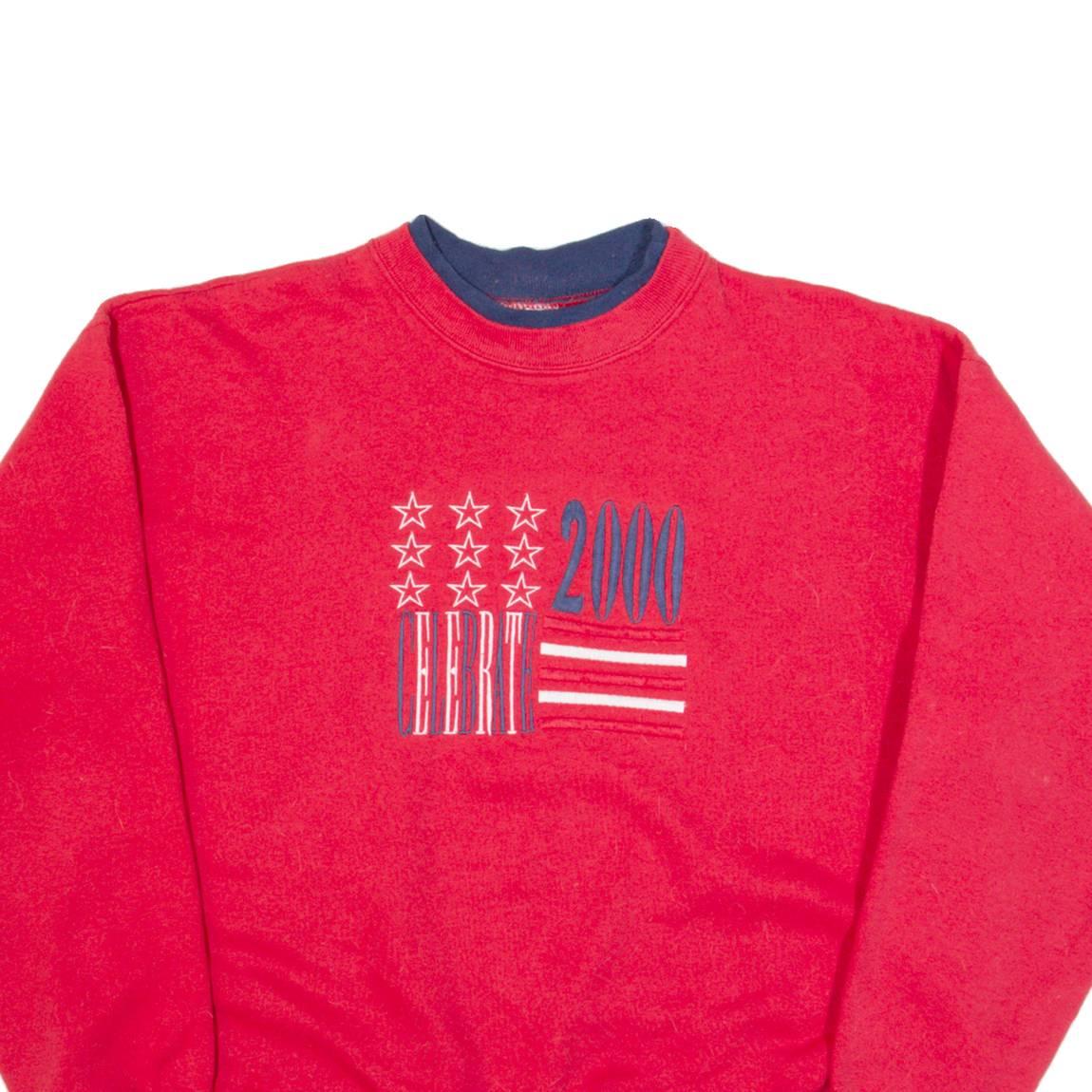 MC SPORTSWEAR 2000 Celebrate Mens Sweatshirt Red M