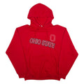 JERZEES Ohio State Mens Red Hoodie USA L