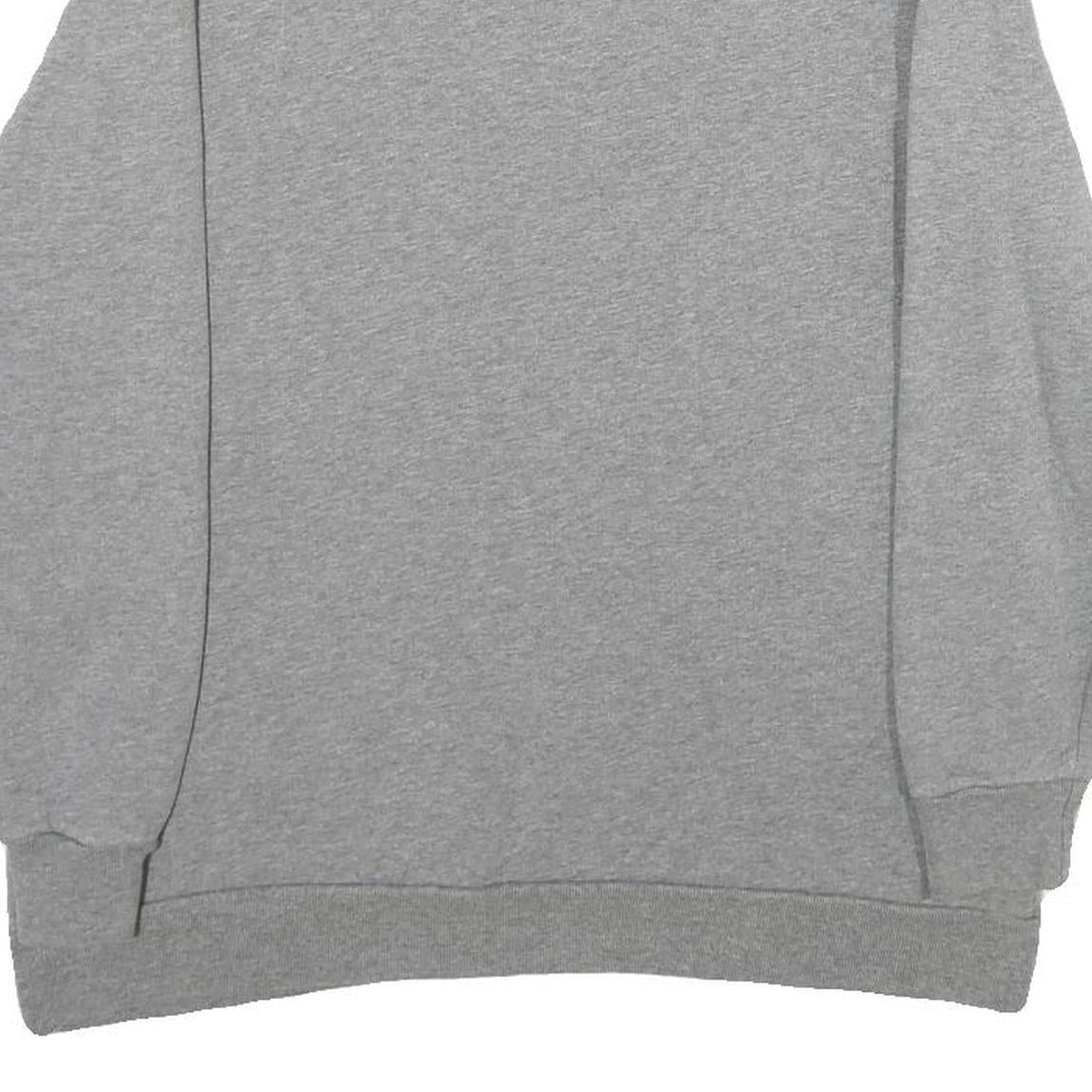 CALVIN KLEIN JEANS Womens Grey Sweatshirt Crew Neck XS Cotton Pullover Logo