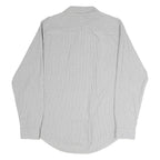 TIMBERLAND Mens Grey & White Regular Fit Cotton Blend Check Shirt XL Button Down