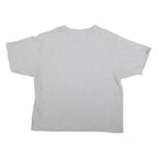 CHAMPION Mens Grey Crew Neck Short Sleeve T-Shirt 2XL Cotton Blend Classic Fit