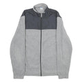 STARTER Mens Grey & Black Polyester Zip Jacket M Casual Track Sportswear
