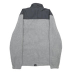 STARTER Mens Grey & Black Polyester Zip Jacket M Casual Track Sportswear