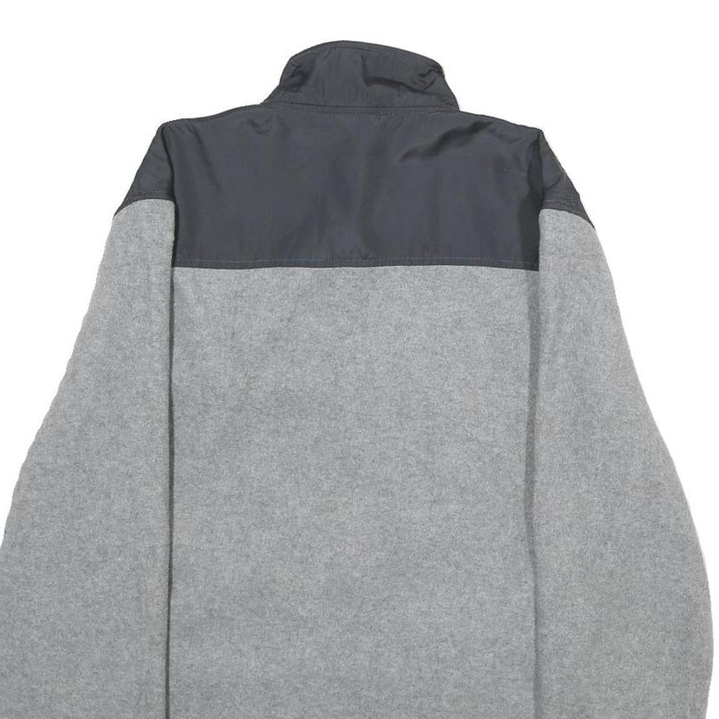 STARTER Mens Grey & Black Polyester Zip Jacket M Casual Track Sportswear