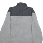 STARTER Mens Grey & Black Polyester Zip Jacket M Casual Track Sportswear