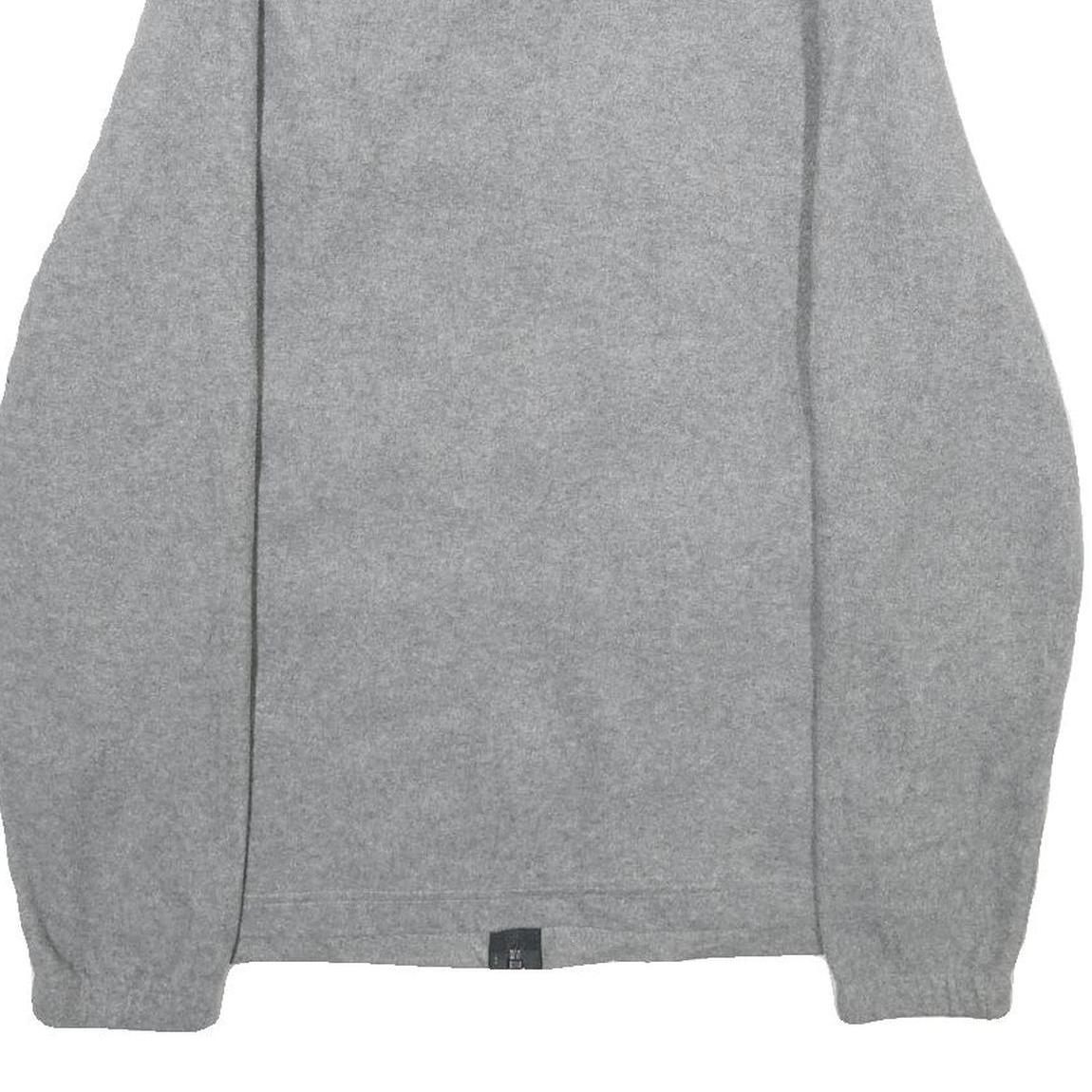 STARTER Mens Grey & Black Polyester Zip Jacket M Casual Track Sportswear