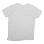 ADIDAS Mens Grey USA Flag Graphic T-Shirt M Short Sleeve Crew Neck Casual