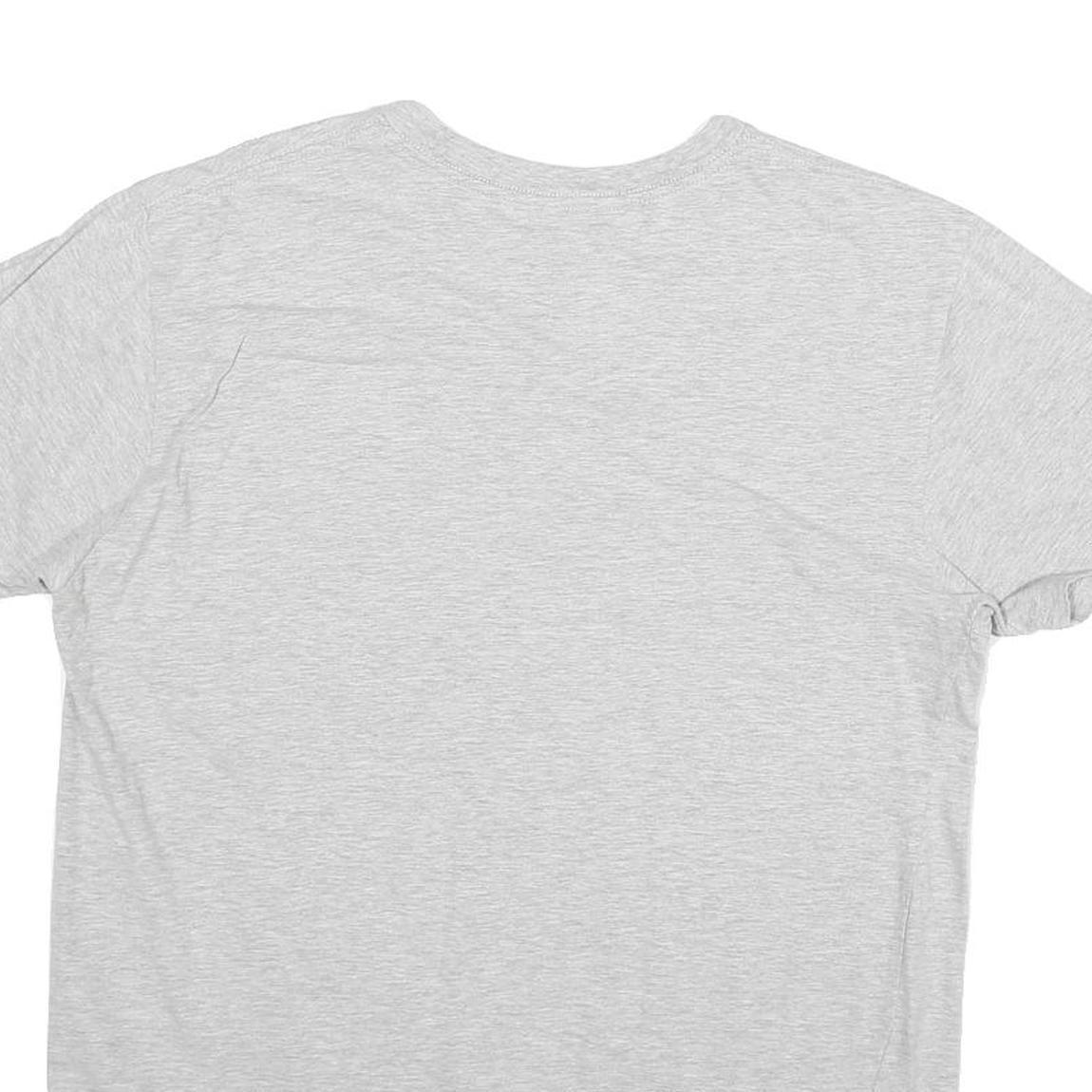 ADIDAS Mens Grey USA Flag Graphic T-Shirt M Short Sleeve Crew Neck Casual