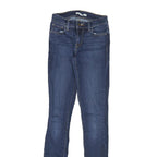 LEVI'S 710 Womens Jeans Blue Slim Skinny Denim Medium W23 L31 Stretch Zip