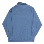 TUDOR COURT Womens Blue Coach Jacket M Polyester Blend Woven Plain Button