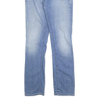 CALVIN KLEIN JEANS Womens Slim Fit Blue Denim Slim Straight Jeans W27 L32