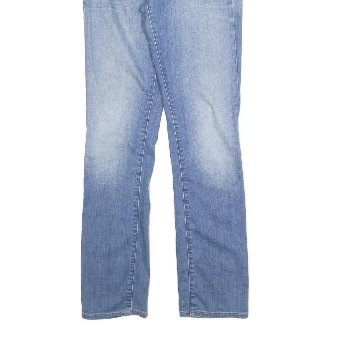 CALVIN KLEIN JEANS Womens Slim Fit Blue Denim Slim Straight Jeans W27 L32