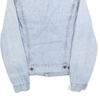 LEVI'S Womens Blue Denim Jacket M Cotton Button Closure Classic Fit Casual