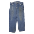 DICKIES Mens Regular Fit Blue Denim Jeans W34 L30 Cotton Blend Casual Workwear
