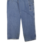 DICKIES Mens Regular Fit Blue Denim Jeans W34 L30 Cotton Blend Casual Workwear