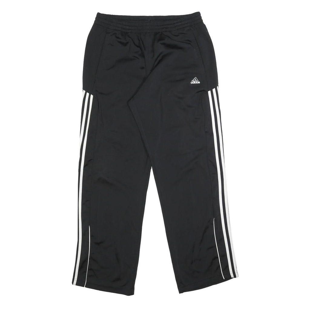 ADIDAS Mens Joggers Black M W29 L30 Classic Straight Fit Sportswear