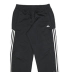 ADIDAS Mens Joggers Black M W29 L30 Classic Straight Fit Sportswear