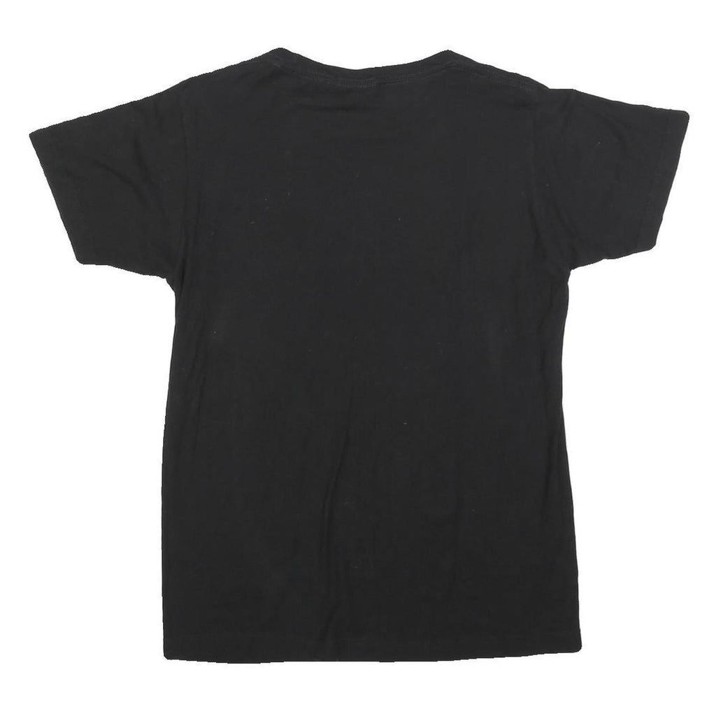 TULTEX Mens Black Vive Le Brothers Graphic T-Shirt S Short Sleeve Crew Neck